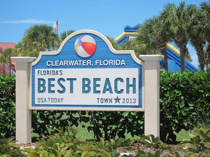 Sand Key Park with its pristine beach and white sand