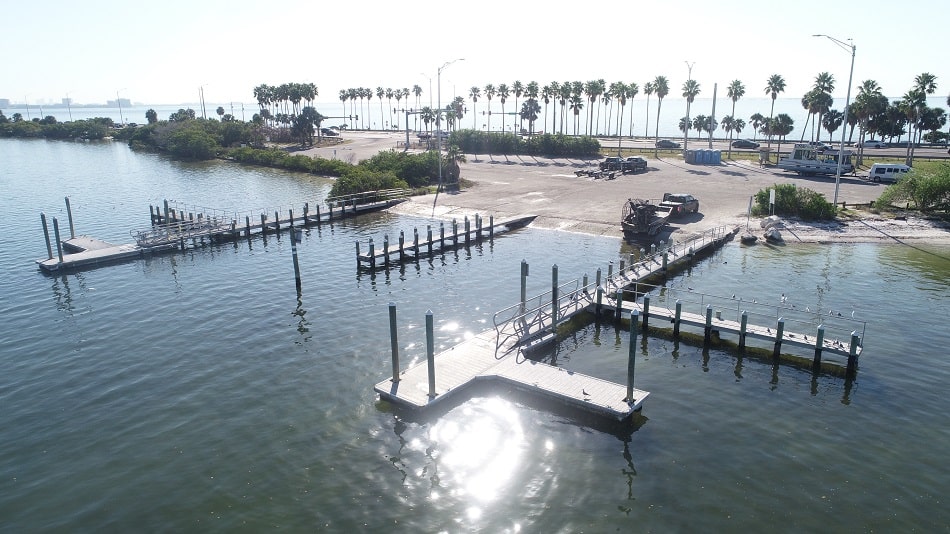 Boat Launch On The Causeway