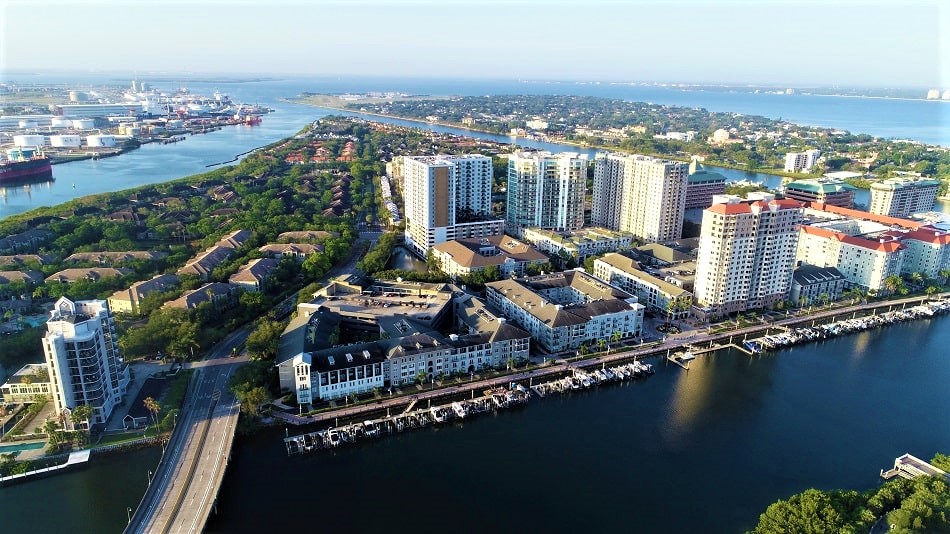 Variety of property types in Tampa