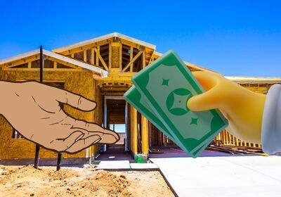 When is Down Payment Due For New Construction Home