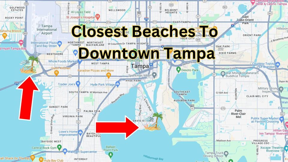 The 2 Closest Beaches To Downtown Tampa