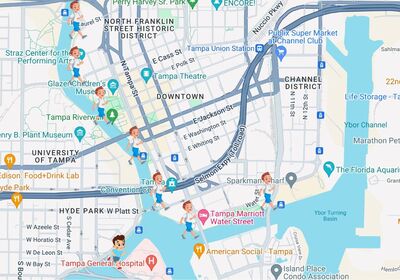 Can You Walk Around Downtown Tampa