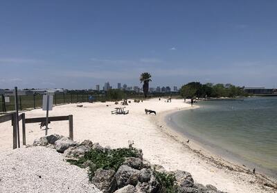 How Far Is The Beach From Tampa Downtown?