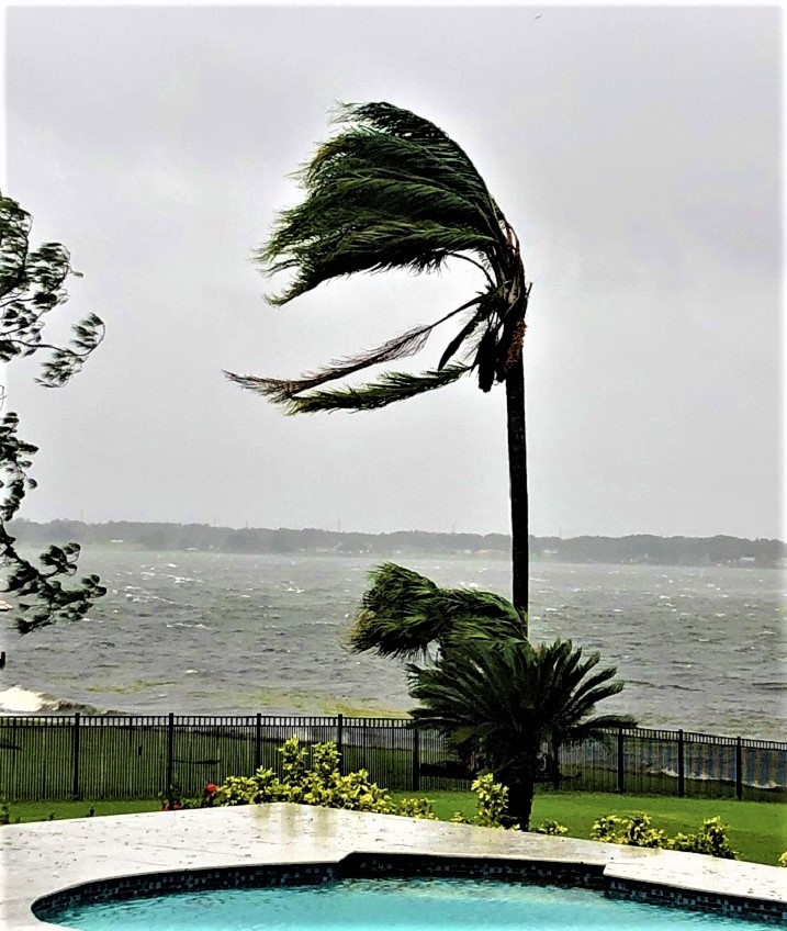 Hurricane Ian From My Back Porch