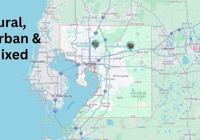 Is Hillsborough County More Rural Urban or Mixed